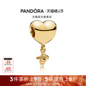 Pandora潘多拉奥莱爱心与蜂串饰925银diy串珠甜美礼物