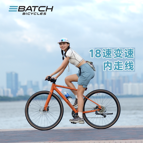 百琦F1城市休闲平把成人公路车