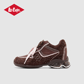 Cooper苹果头内增高德训鞋 女7.5cm2026春季 新款 Lee 厚底休闲女鞋