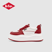 超级年货节 厚底板鞋 Lee Cooper 马上发财 女春季 增高休闲鞋