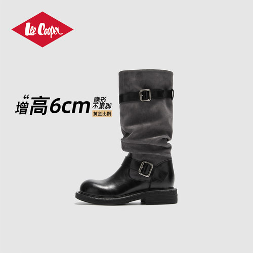 LeeCooper靴子高智感穿搭堆堆靴