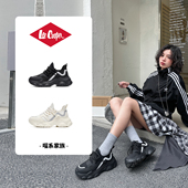 女2026运动休闲鞋 子 lee cooper厚底增高老爹鞋 孟子义同款 二代