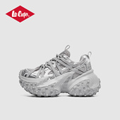 增高轮胎鞋 Lee 春季 设计感小众休闲鞋 Cooper厚底老爹鞋 女2026新款