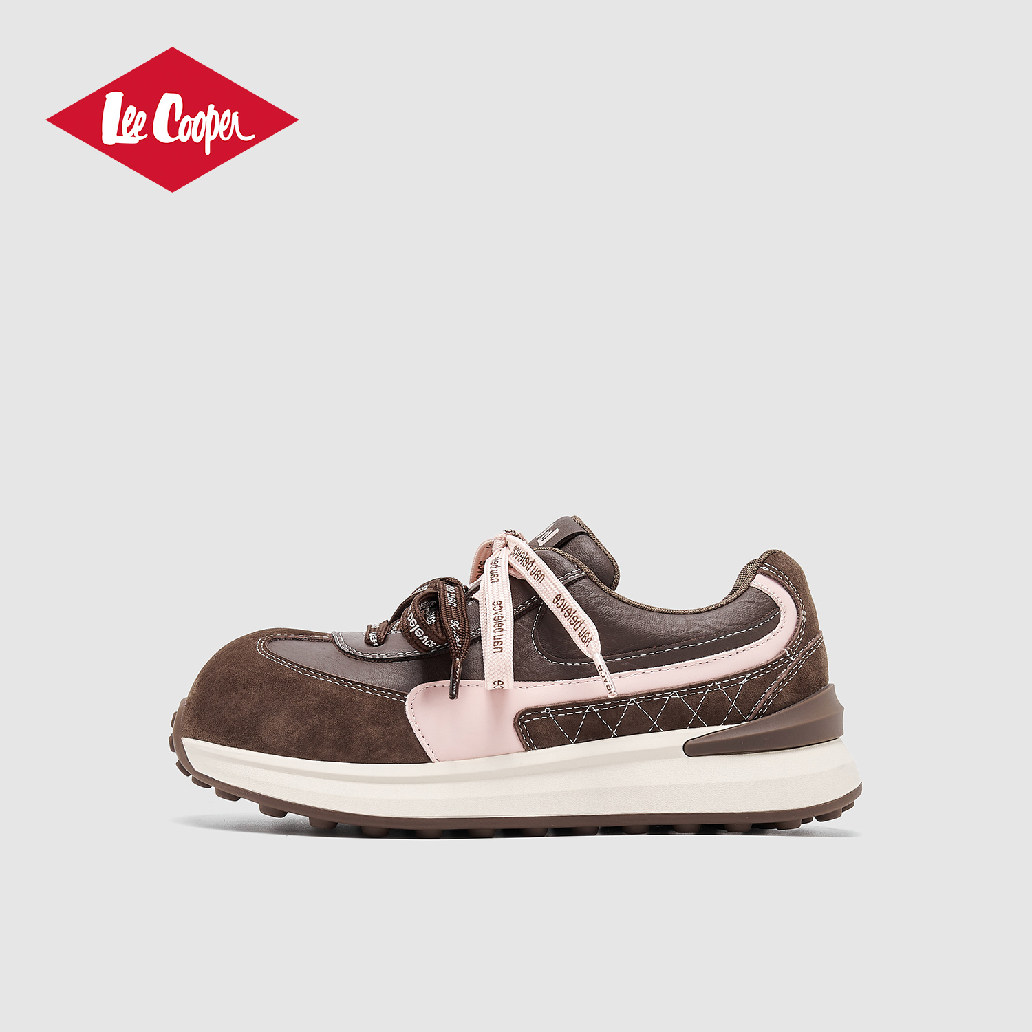 Lee Cooper时尚休闲鞋女款2025新款秋季软底轻便防滑运动鞋老爹鞋