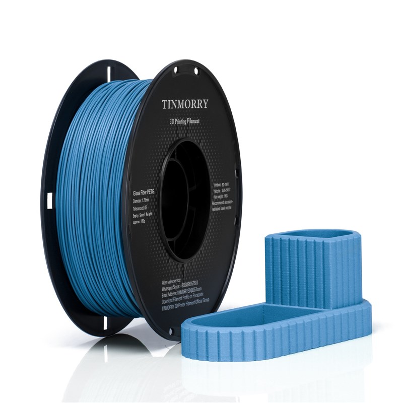 天瑞Tinmorry:Petg-GF玻纤3D打印耗材K1.75mm玻璃纤维增强耐热佳