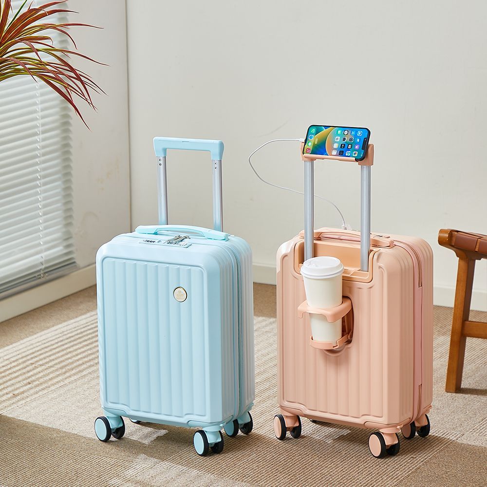 16寸行李箱女轮子可拆卸小型轻便20x30x40春秋航空廉航登机旅行箱