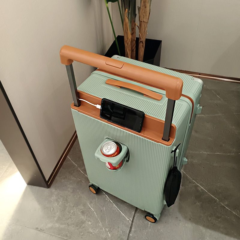 宽拉杆行李箱2025年新款防爆拉链