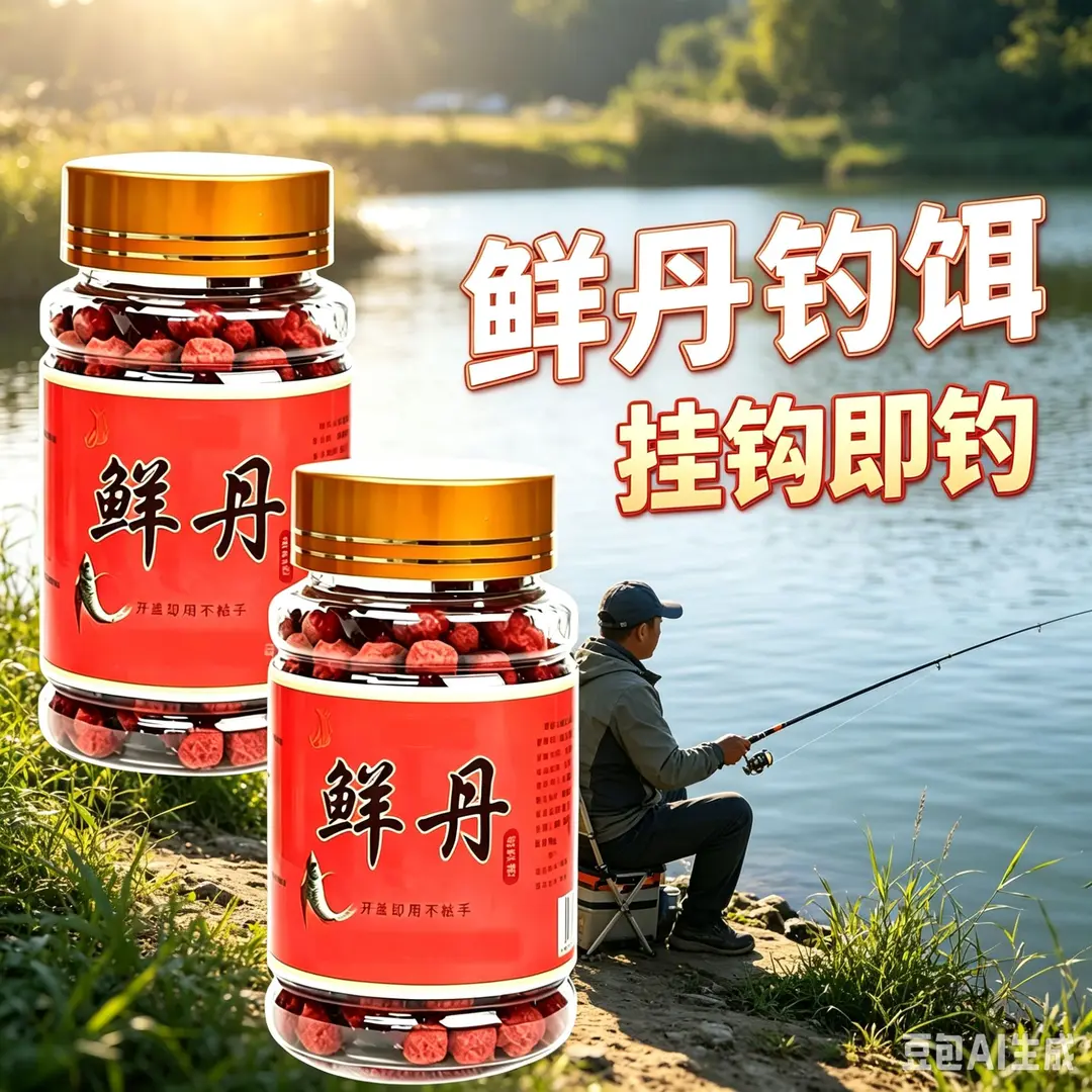鲜丹二代腥味鲫鱼饵料香味颗粒