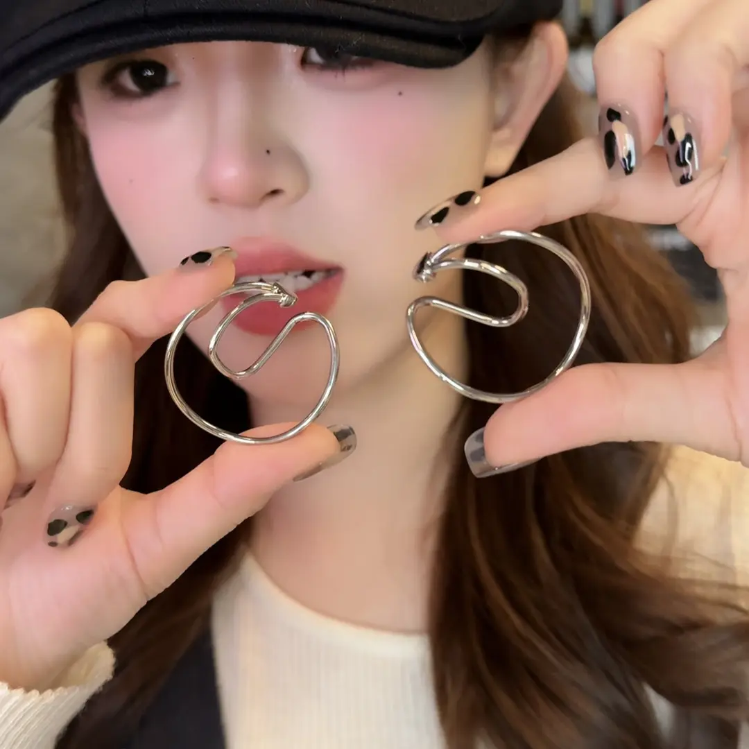 橘几铜合金耳饰耳夹无耳洞耳饰女