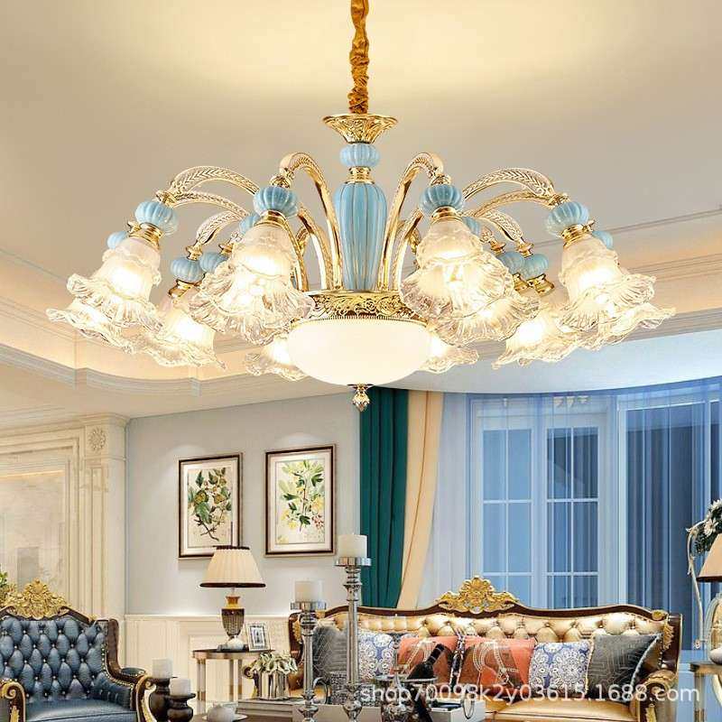 式吊灯46陶瓷客厅灯朝下202欧6年现新款代简约家大气用卧室餐厅灯,家装灯饰光源,智能吊灯,淘宝优惠券,粉丝福利购,淘宝优惠卷