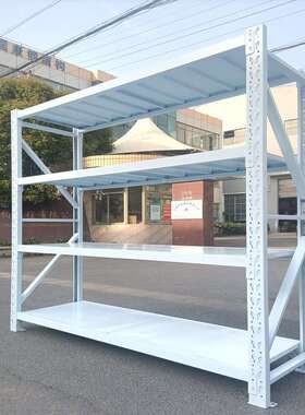 架重型货架AXY置储物多层仓库服装快递架收纳铁盘架子仓托冷轧钢