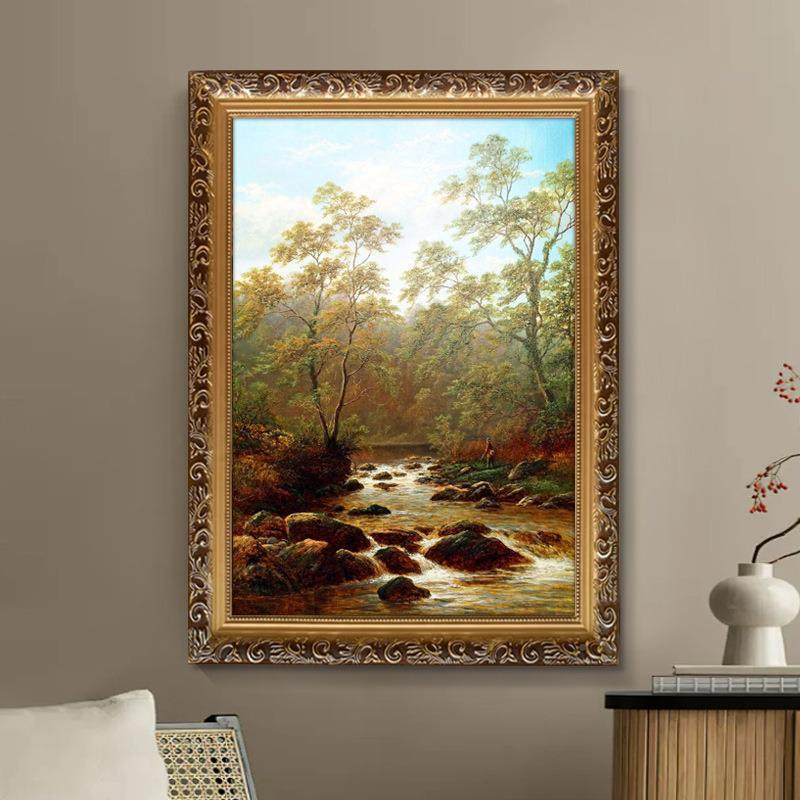 世界名画古典风画景画欧式油厅客装饰山水画美式玄关挂画壁画9745,玩具/童车/益智/积木/模型,其它,淘宝优惠券,粉丝福利购,淘宝优惠卷