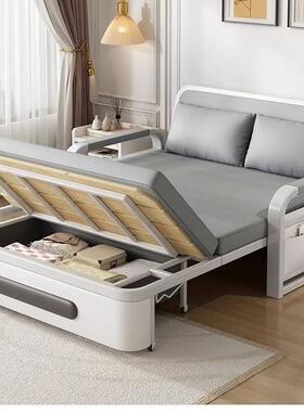 多功能布艺沙发沙发床一两用床叠小户型体客厅折出租屋89381收纳