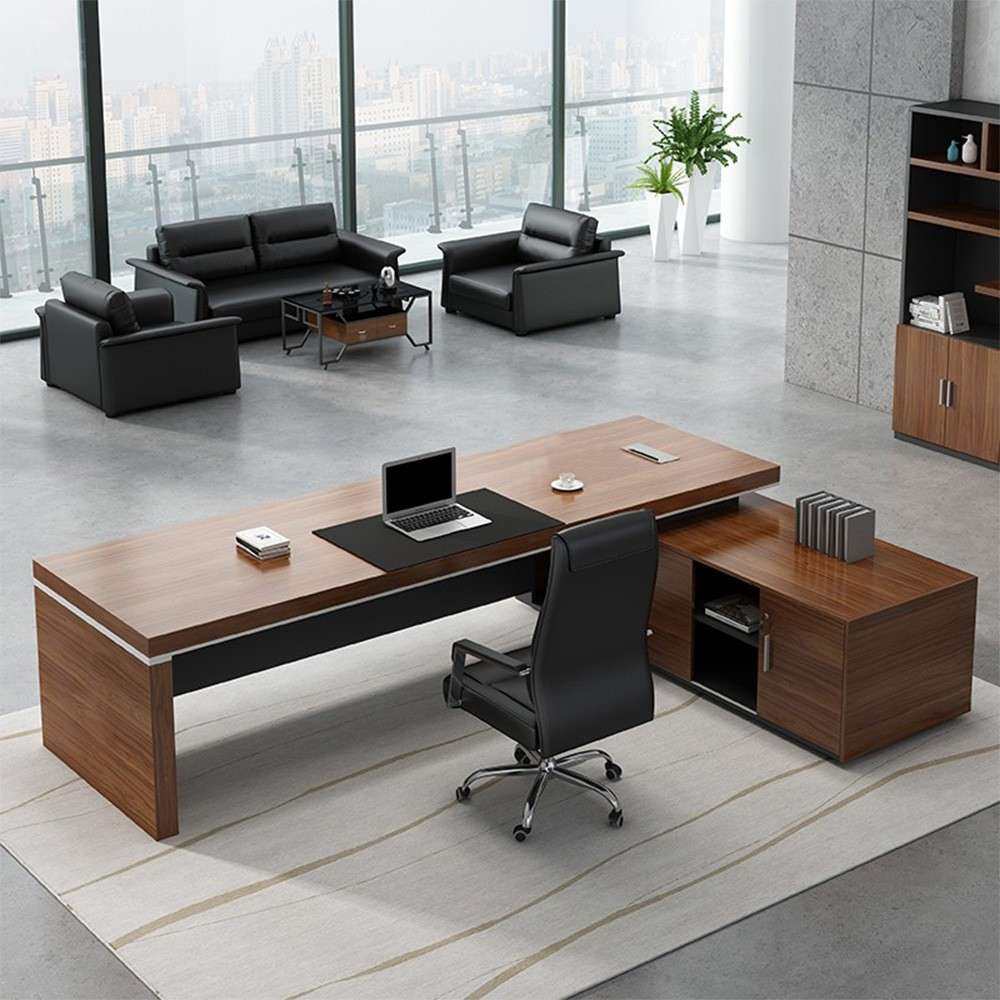 约现代办公家具老板管桌总裁咨询客服桌大简班台主桌桌单人经理办,商业/办公家具,大班台/主管桌,淘宝优惠券,粉丝福利购,淘宝优惠卷