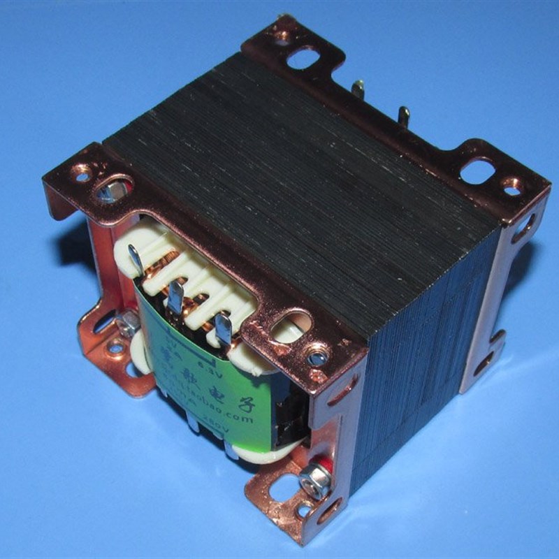 业V变压器铁芯45W牛加工专电EI66X35电源输出源频变音订做定制