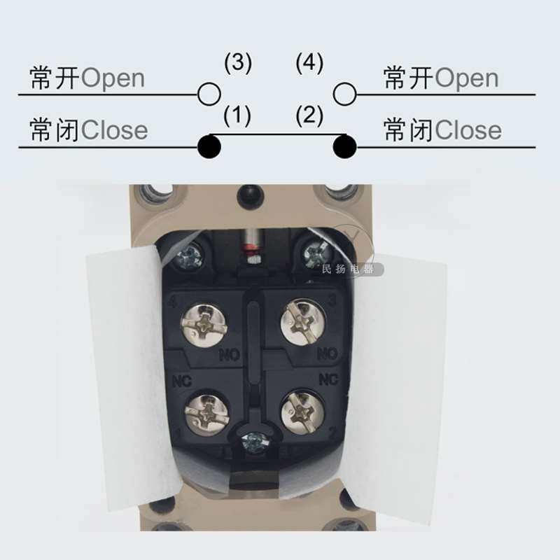 CNTD昌程限微动开关CWLCA21-2位-行Q复位带轮WLN耐J防得水油CWCLD