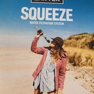 现货Sawyer Products Squeeze Water Filtration System