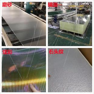 极速厂销厂高透明压克力板厚板定制1500mm有机玻璃板加工广告牌展