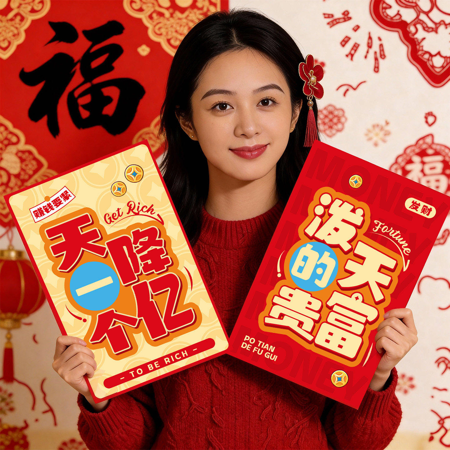 过年春节压岁包2026新款利是封马年个性创意封包新年年会大红包,节庆用品/礼品,红包/利是封,淘宝优惠券,粉丝福利购,淘宝优惠卷