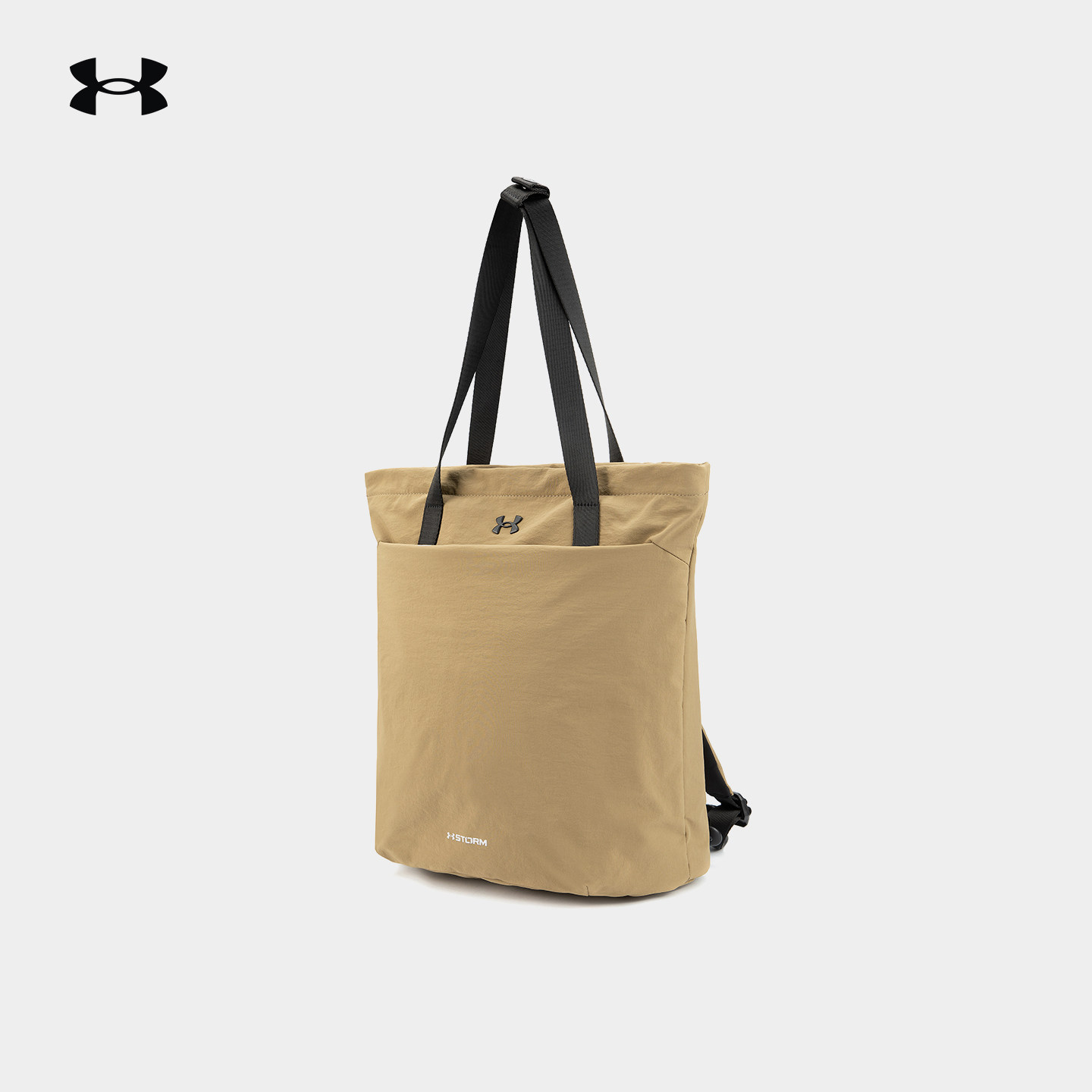 安德玛官方双肩托特包男拎包旅行拎背两用男士电脑背包女书包肩包