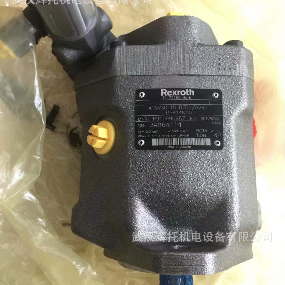 力士乐轴向柱塞定量马达A2FM107/61W-VAB010