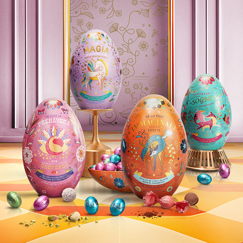 蕾欧娜梦幻动物巧克力礼盒装