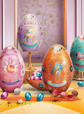 Leone蕾欧娜巧克力蛋礼盒 春日绮境 欧美礼物圣诞节彩蛋 意大利产