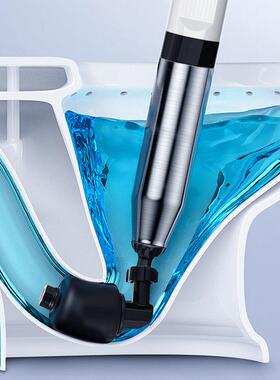 新款直销新款不锈钢管道疏通器家用下水道厕所马桶吸一炮通地漏马