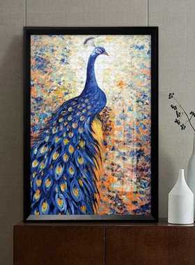 新款直销A6L拼图50x70 75相框1000片框架2000片装裱实木黑色画框