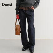 允仔 白逸帆同款 25冬新品 Dunst 女士水洗直筒牛仔裤 UDPA5D231