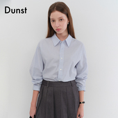 允仔 肉团 24H同款 Dunst 中性风宽松休闲条纹衬衫 UDSH5C102