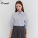 允仔 肉团 24H同款 Dunst 中性风宽松休闲条纹衬衫 UDSH5C102