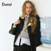 新款 Dunst 白逸帆同款 撞色复古宽松休闲立领夹克外套UDJU5A108