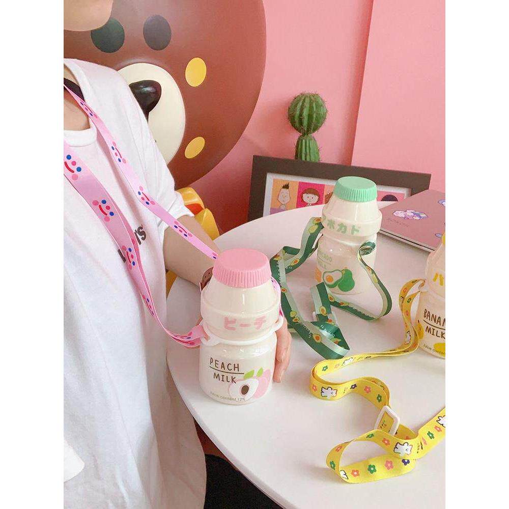 保温杯套抱婴袋子绳斜挎带奶瓶水杯壶扣饮料瓶抱婴袋矿泉水瓶挂绳