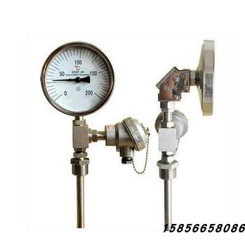 WSSP-411/413/412F/415W远传双金属温度计测温计温度表电子测温计