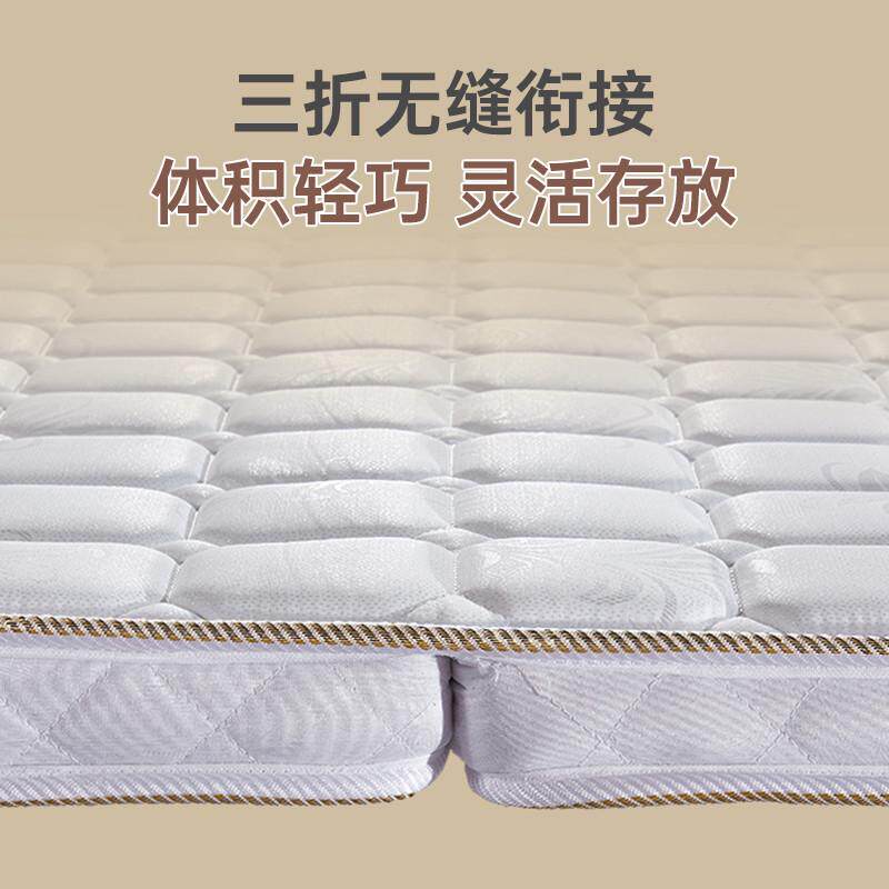 三折床垫折叠全棕家用椰棕榻榻米天然环保棕榈护脊棕榈儿童偏硬垫