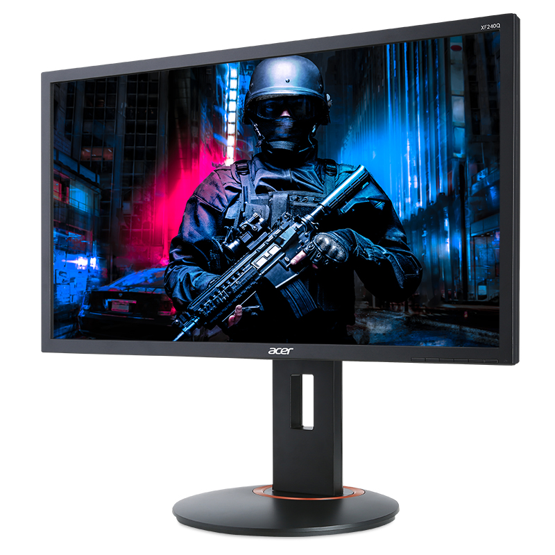 宏碁（acer）XF240Q显示器23.6英寸电脑屏幕电竞游戏办公显示器