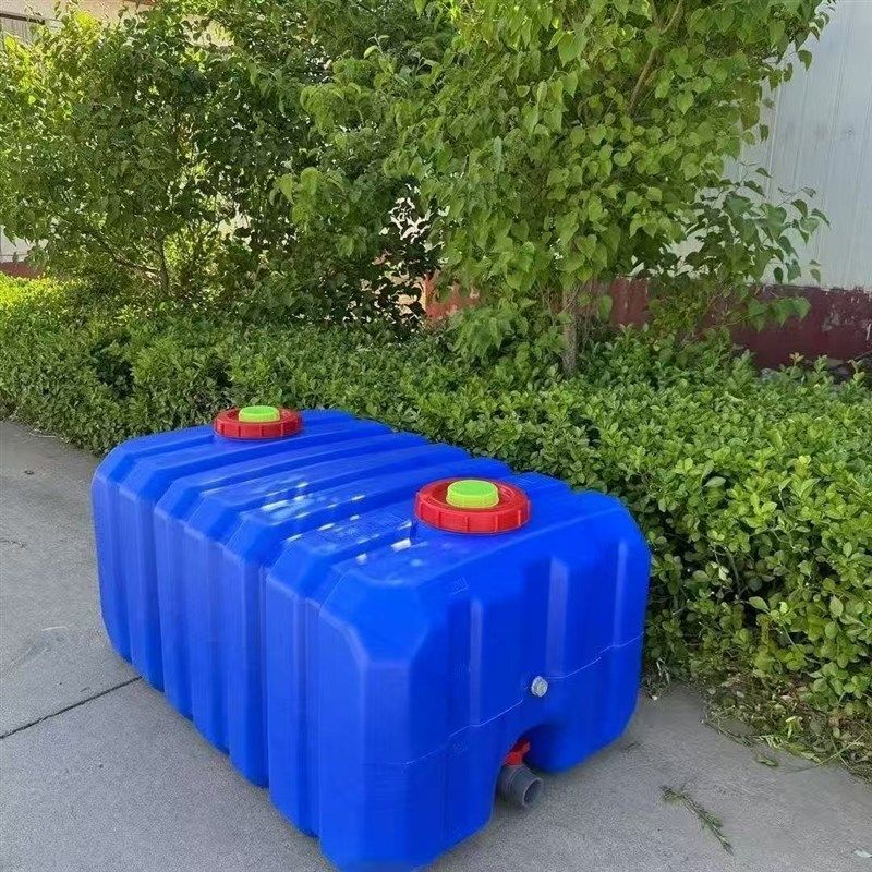 三轮车大容量水桶特厚专用双层特厚大容量移动可车载卧式塑料桶