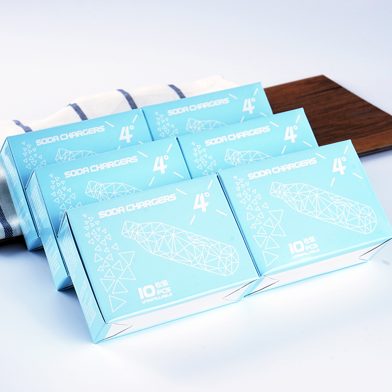 4度气泡水机苏打水机专用CO2二氧化碳1次性气泡弹小钢炮50个装