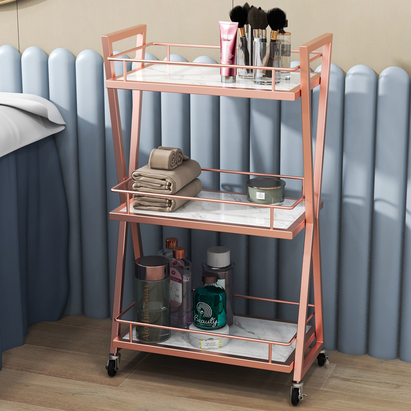 美容车小推车美发店专用手推工具车理发店染烫收纳车带滑轮移动架,商业/办公家具,工具车,淘宝优惠券,粉丝福利购,淘宝优惠卷