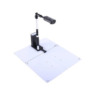 多易拍高拍仪软磁垫磁性垫子A4扫描仪硬底座防皱防反光钢化玻璃板