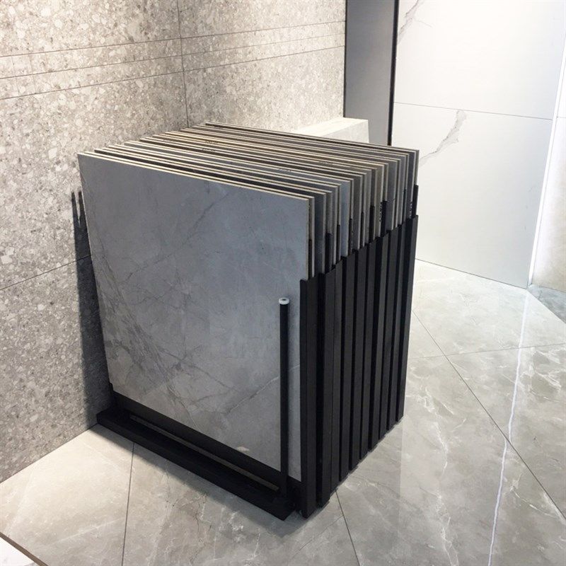 瓷砖抽拉展示架 大板展架地砖800 600*1200 1800立式展柜样板简易