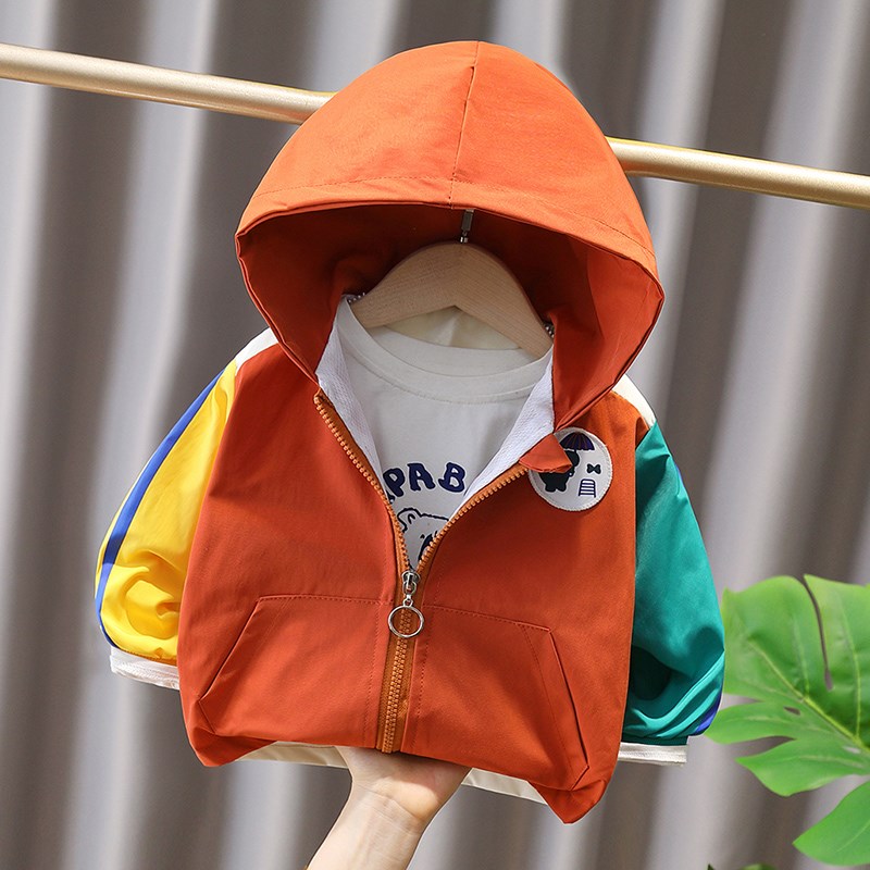 婴儿童呆萌立体恐龙外套男女童2025春秋装宝宝夹克小童连帽风衣潮