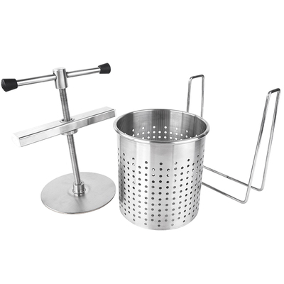 304不锈钢手动压榨机葡萄水果榨汁汁渣分离蔬菜馅挤水器拧乾脱水