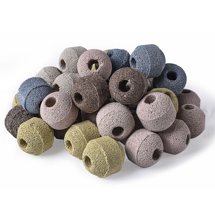 远红外5D细菌屋净水石光波球奈米球细菌球石英球 鱼缸纳米滤材