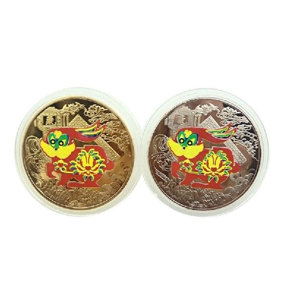 2023 Chinese Zodiac Rabbit Collectible Coins New Year Gift