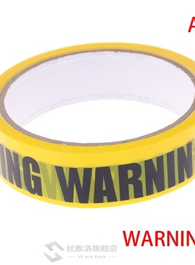 *Hot sale 1Roll Warning Tape Danger Caution Fragile Barrier