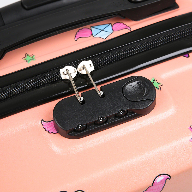 儿童行李箱女孩拉杆箱男孩2023年新款小孩皮箱可爱学生密码箱卡通