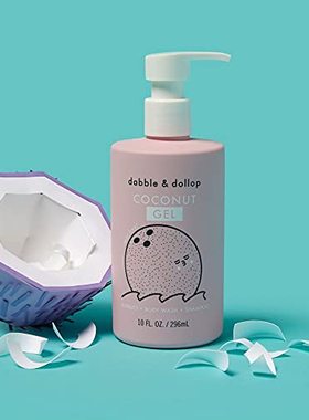 Dabble & Dollop Coconut Gel - 3-in-1 Natural Bubble Bath  Bo
