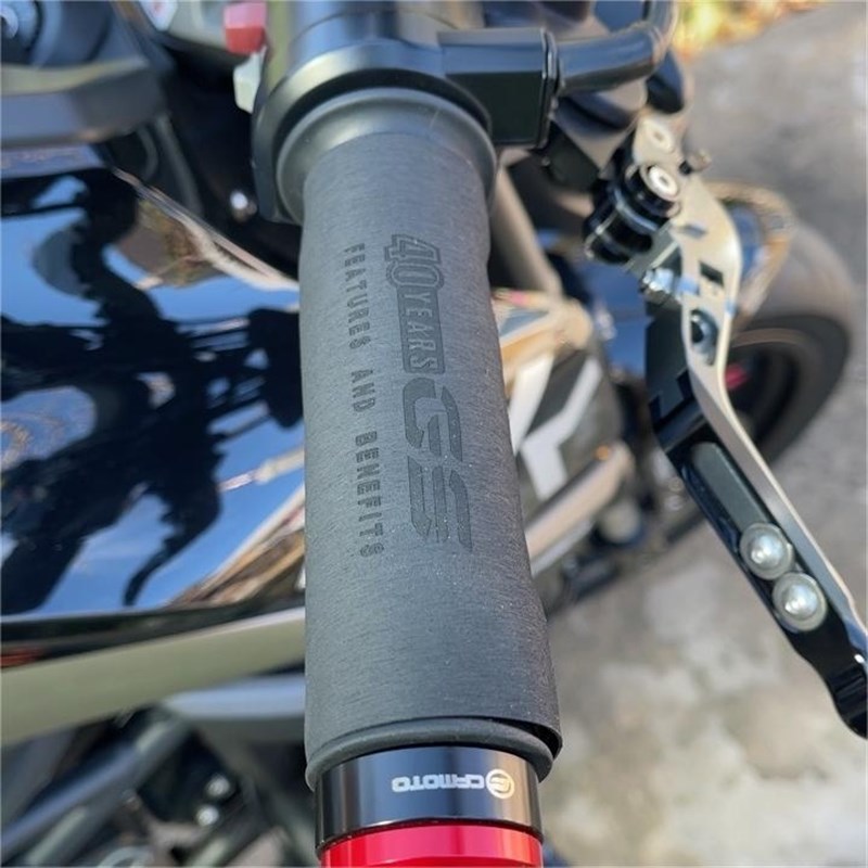 适用宝马F850GS F750GS R1200R改装防滑防汗舒适耐用橡胶热缩把套